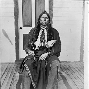 Quanah Parker (b / w photo)