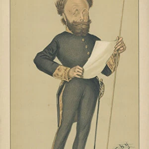 The Right Hon Lord Otho Augustus Fitzgerald (colour litho)