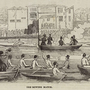 The Rowing Match (engraving)