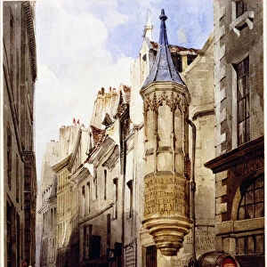 Rue de l Amiral Coligny, rue Bailleul, Paris, 1831