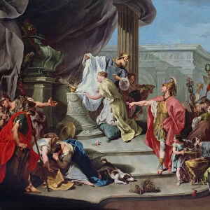 The Sacrifice of Polyxena, 1737 (oil on canvas)