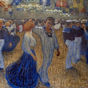 Sailors Ball, 1909 (oil on canvas)