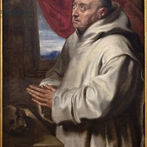 Saint Bruno (Bruno the Carthusian, circa 1030-1101). Painting by Antoine