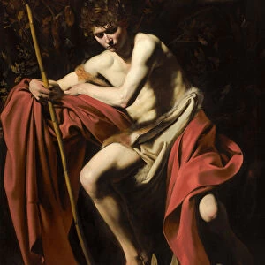 Saint John the Baptist in the Wilderness, 1604-5 (oil on canvas)