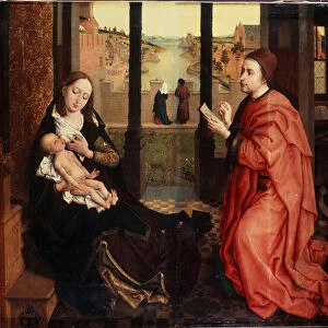 Saint Luc dessinant la Vierge (Saint Luke drawing the Virgin)