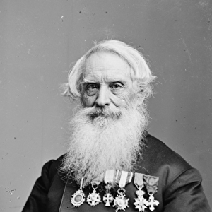Samuel F. B. Morse, 1866 (b / w photo)