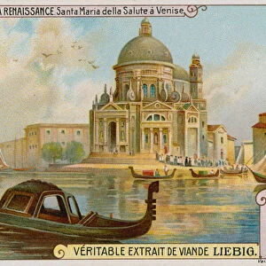 Santa Maria della Salute in Venice (chromolitho)