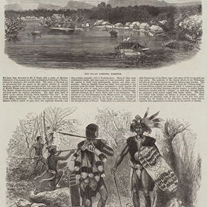 Scenes in Borneo (engraving)