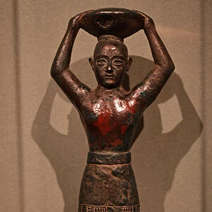 Sculpture of King Ur-Nammu Dynasty, 2112-2004 BC (copper)