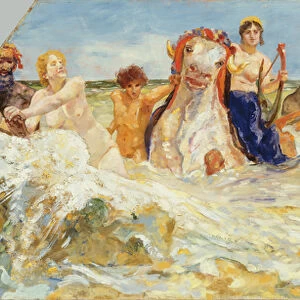 Sea Gods in the Surf, 1884-85 (oil on canvas)