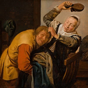 The Five Senses: Touch, 1637 (oil on panel)