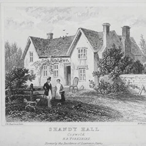 Shandy Hall, Coxwold, N R Yorkshire (engraving)