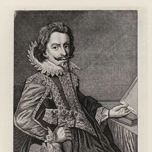 Sir Nathaniel Bacon (engraving)