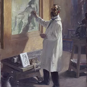 Sir William Goscombe John, 1902 (oil on canvas)