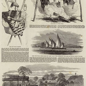 Sketches from Borneo (engraving)