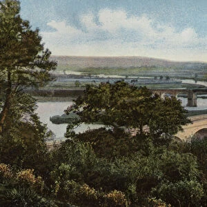 Southern Ireland: Cappoquin, County Waterford (coloured photo)