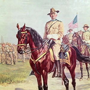 Spanish soldier in the American War (w / c on paper)