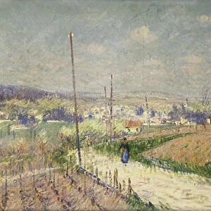 Spring in Ile de France; Printemps en Ile de France, 1916 (oil on canvas)