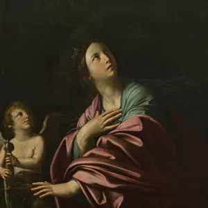 St. Catherine of Alexandria, c. 1600-99 (oil on canvas)