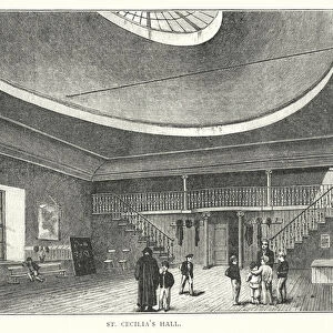 St Cecilias Hall (engraving)