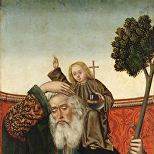 St. Christopher (oil on panel)