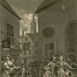 St Giles in the Fields, London (engraving)