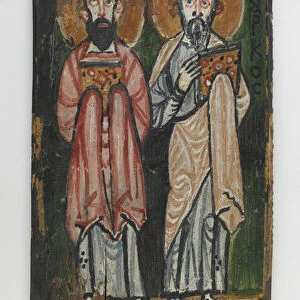 St. Matthew and St. John, right cover of the Washington Manuscript III