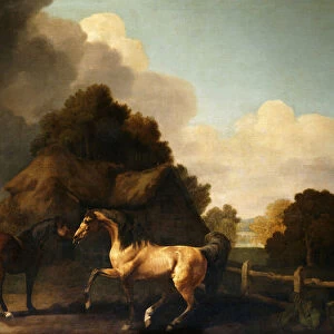 Stallion and Mare, traditionally called Jupiter and Mare (oil on canvas)