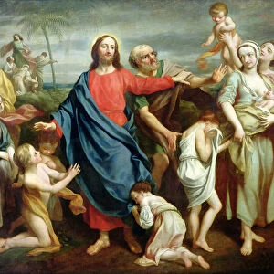 "Suffer the little children to come unto me, and forbid them not", 1746