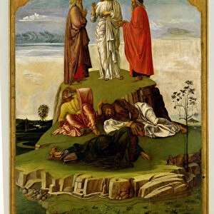 Transfiguration of Christ on Mount Tabor, 1455-60 (tempera on panel)