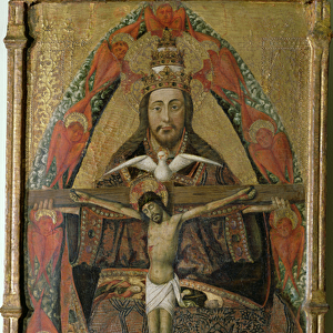The Trinity (oil on panel)