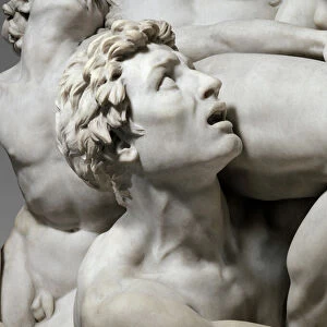 Detail of Ugolino and His Sons, 1865-67 (Saint-Beat marble)
