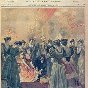 Vaccination at an Evening Reception During a Smallpox Epidemic, from Le Petit Journal