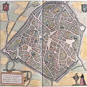Valenciennes, France (engraving, 1572-1617)