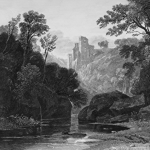 View of Roslin Castle (engraving)