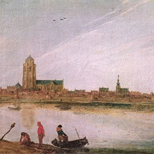 View of Zierikzee, 1618 (oil on canvas)