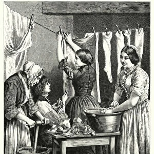 Washing-day (engraving)