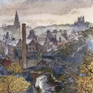 The Water of Leith from Dean Bridge