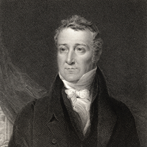 William Huskisson, engraved by John Cochran (fl. 1821-65), from National Portrait Gallery