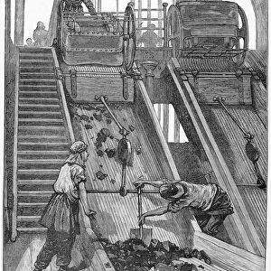 Women Screening Coals at the Pits Mouth, image from The Wonderland of Work