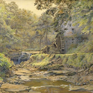 A Yorkshire Mill, 1886 (w / c on paper)