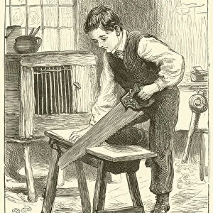 The Young Carpenter (engraving)