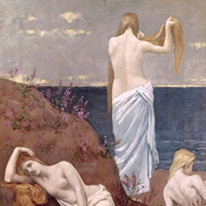 Young Girls by the Sea, before 1894 (oil on canvas)
