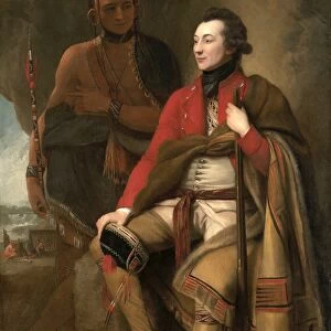 Benjamin West (American, 1738 - 1820), Colonel Guy Johnson and Karonghyontye (Captain
