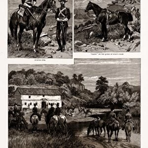 The Calpe Hunt, Gibraltar, 1886: Guardia Civil, paddy on the Queen Of