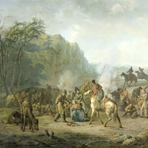 Cossack Bivouac 1813 Cossack Army site Landscape