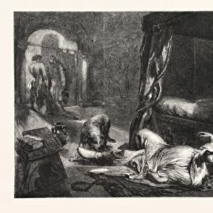 the Death of William the Conqueror, Drawn by J. Gilbert, 1861