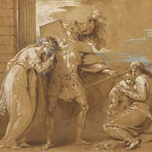 The Fright of Astyanax (Hector Bidding Farewell to Andromache)