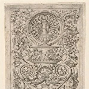 Giovanni Pietro Birago and Zoan Andrea (Italian, active c. 1475-1519), Ornament Panel