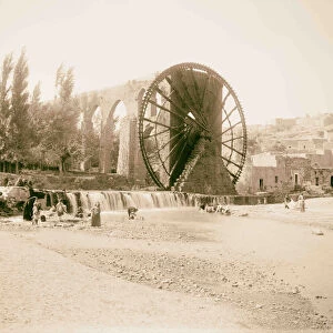 Hama Waterwheel Orontes River 1898 Syria Ḥamāh